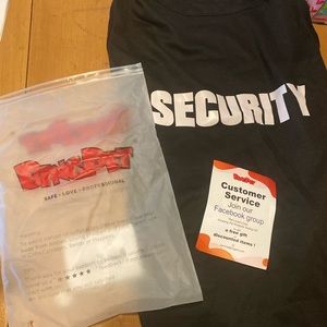 XXL SECURITY DOG SHIRT